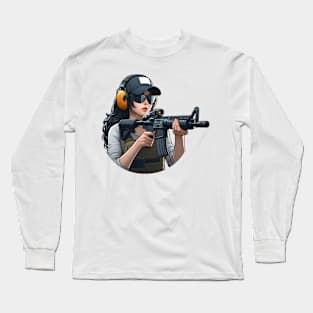 Tactical Girl Long Sleeve T-Shirt